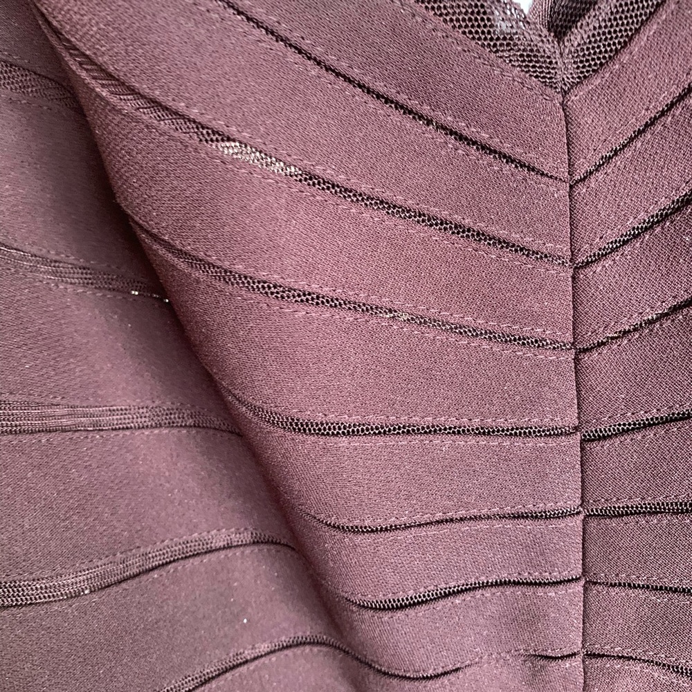 Dress eggplant color Eliza J size 4 - Picture 6 of 8